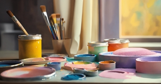 Dishware, Paint, Serveware, Paint Brush, Tableware, Tints And Shades