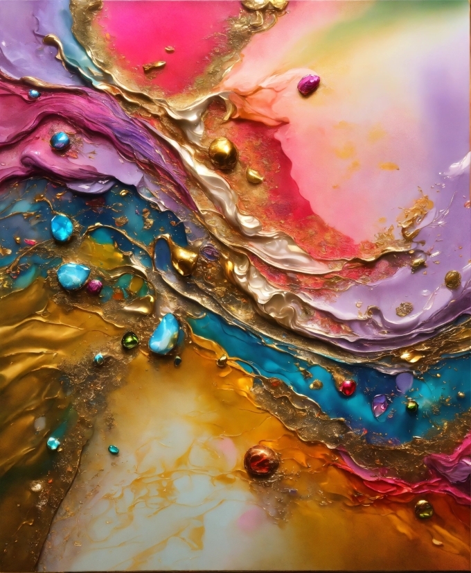 Liquid, Paint, Fluid, Painting, Art, Water