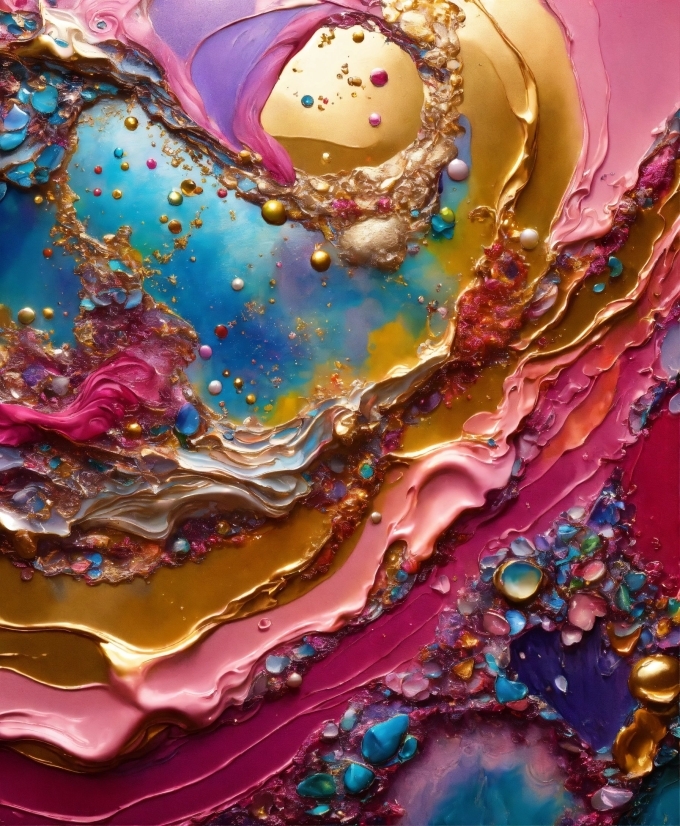 Liquid, Purple, Textile, Fluid, Pink, Art