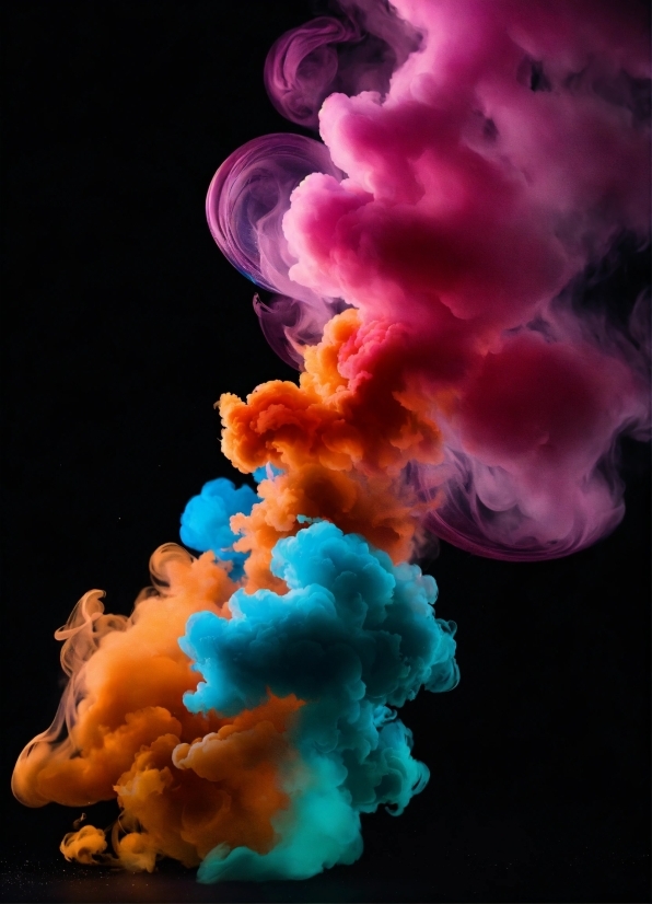 Sky, Pink, Liquid, Marine Invertebrates, Cloud, Gas