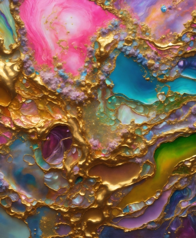 Liquid, Nature, Purple, Organism, Aqua, Art