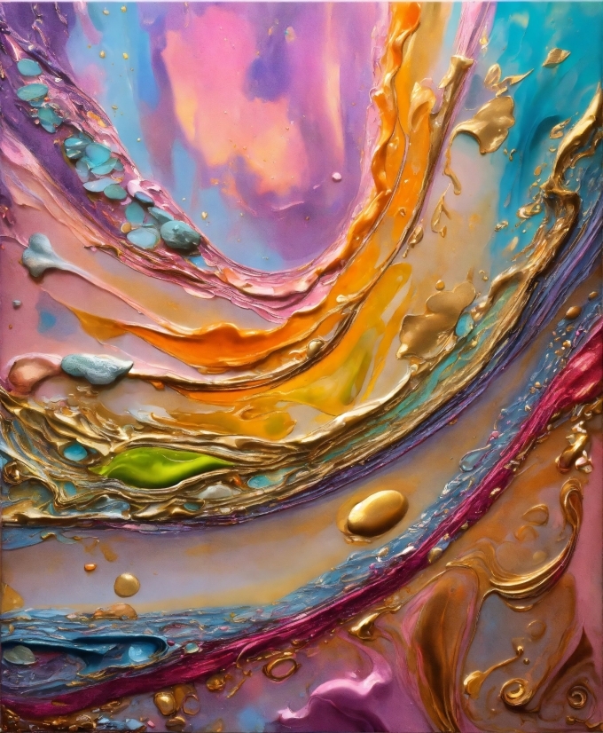 Liquid, Light, Purple, Textile, Fluid, Orange