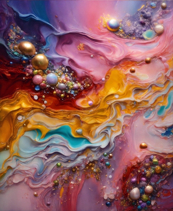 Liquid, Purple, Water, Fluid, Organism, Art