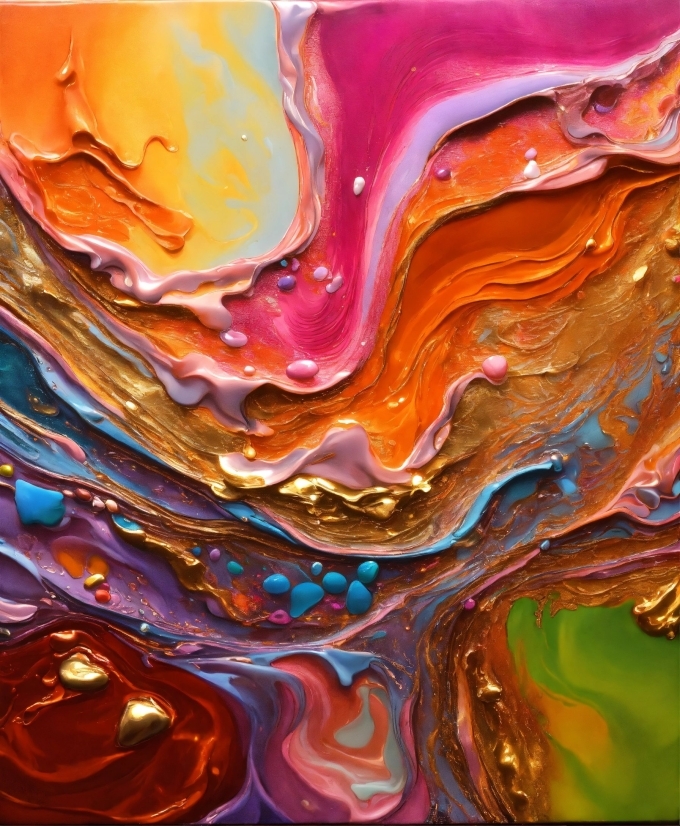 Colorfulness, Liquid, Paint, Orange, Fluid, Art