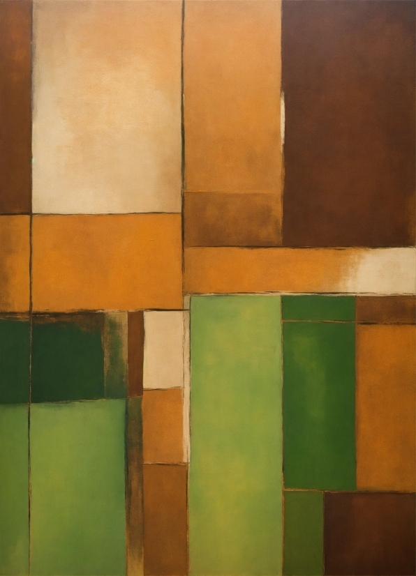 Brown, Paint, Rectangle, Orange, Wood, Amber