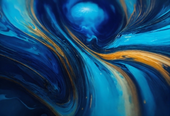 Liquid, Azure, Fluid, Art Paint, Paint, Aqua