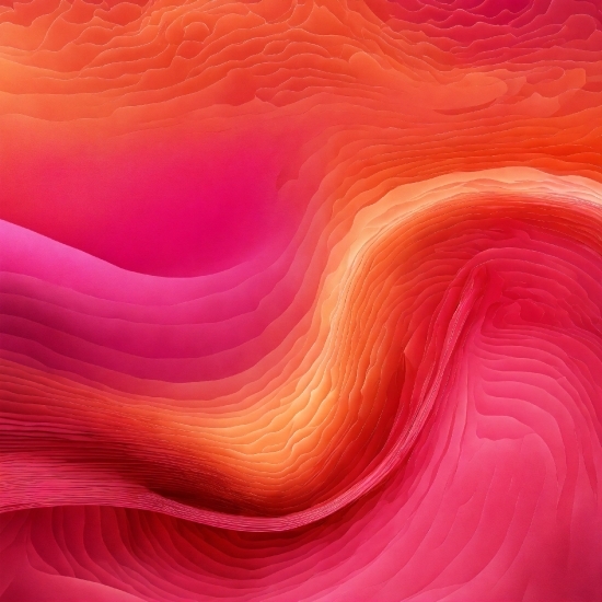 Textile, Orange, Pink, Magenta, Art, Geological Phenomenon