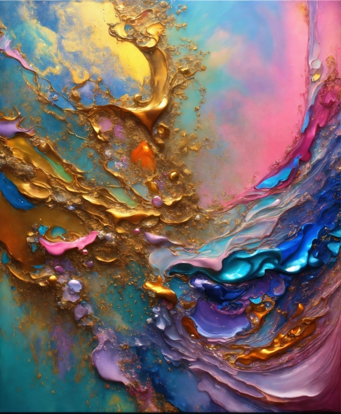 Liquid, Water, Fluid, Art, Paint, Aqua