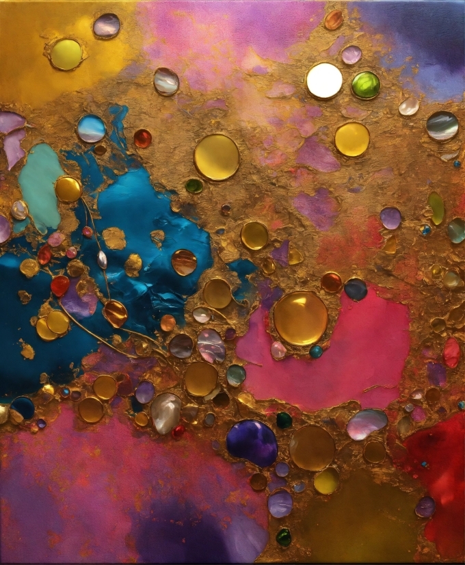 Water, Liquid, Fluid, Orange, Purple, Art