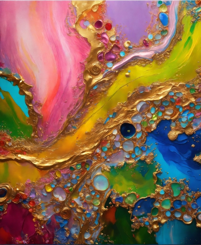 Colorfulness, Art Paint, Liquid, Paint, Organism, Art