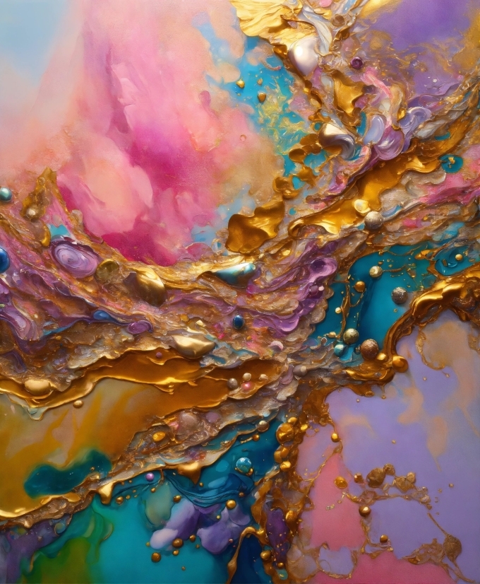 Liquid, Paint, Purple, Organism, Body Of Water, Art