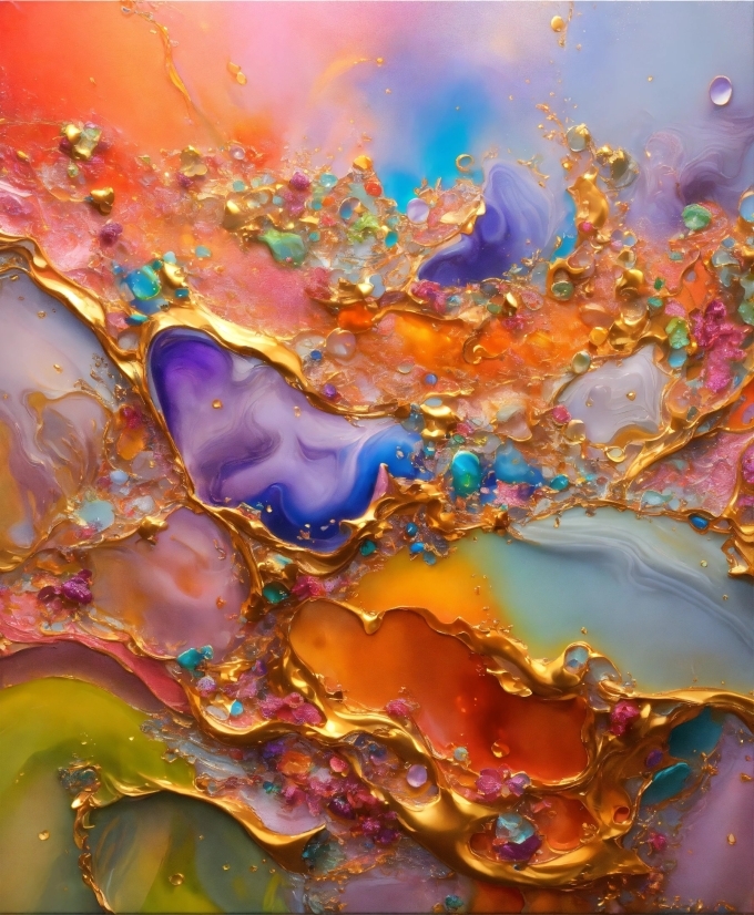 Liquid, Art Paint, Paint, Fluid, Art, Geological Phenomenon