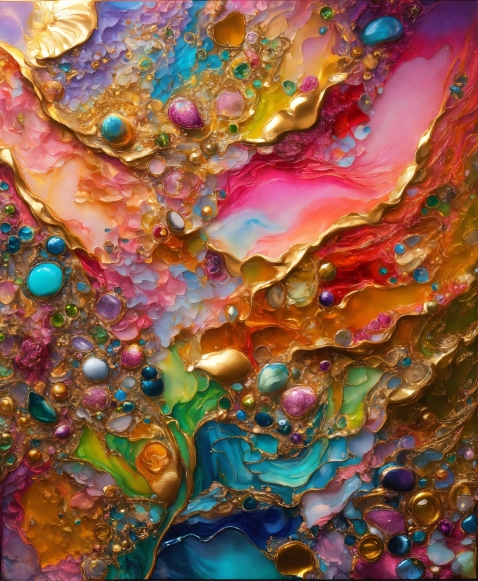 Liquid, Water, Art, Paint, Art Paint, Geological Phenomenon