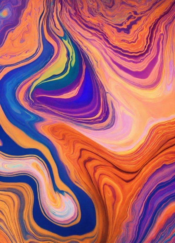 Liquid, Azure, Purple, Textile, Orange, Fluid