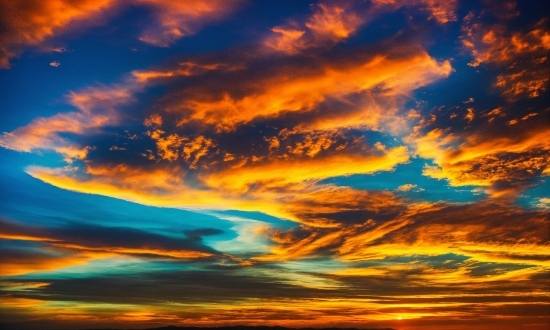 Cloud, Sky, Atmosphere, Ecoregion, Afterglow, Amber