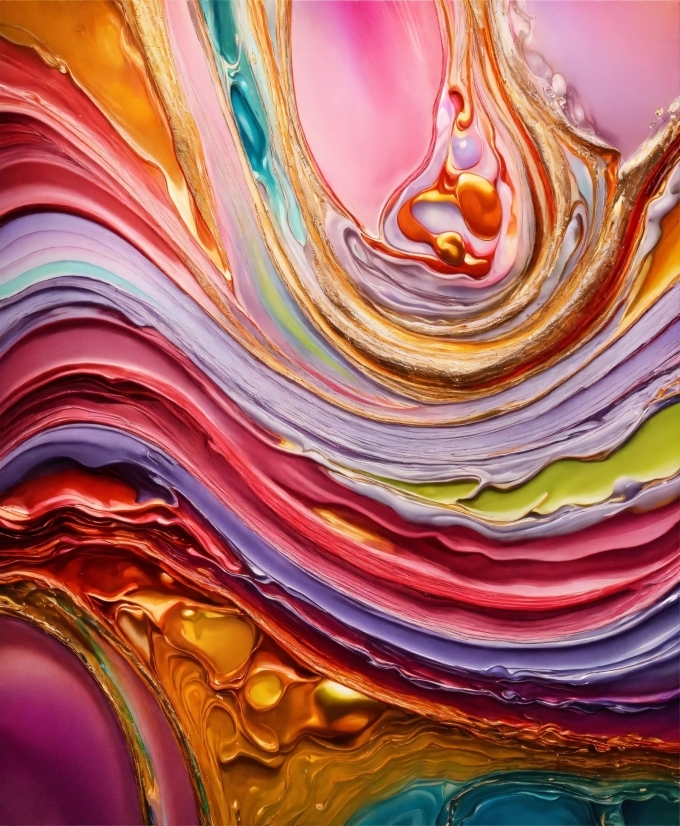 Colorfulness, Light, Liquid, Fluid, Pink, Art