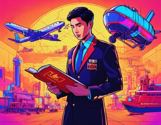 Art, Aircraft, Music, Entertainment, Electric Blue, Illustration