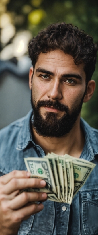 Forehead, Chin, Beard, Green, Organ, Jaw