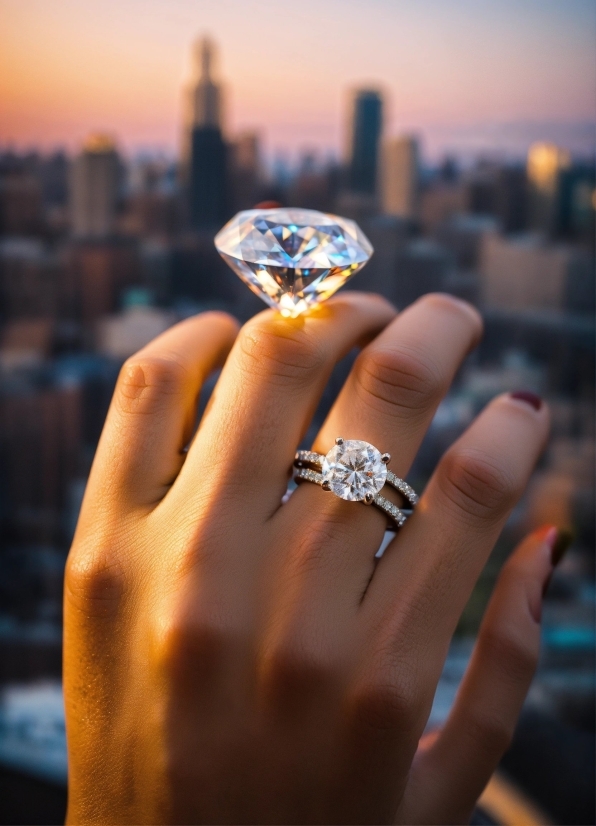 Sky, Body Jewelry, Building, Gesture, Finger, Thumb