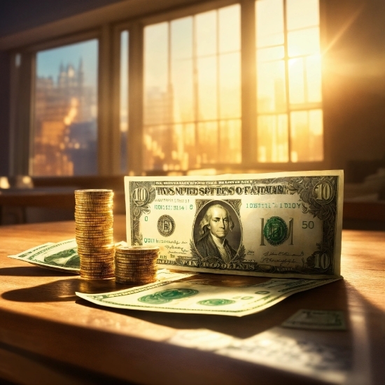 Window, Banknote, Wood, Currency, Money, Table