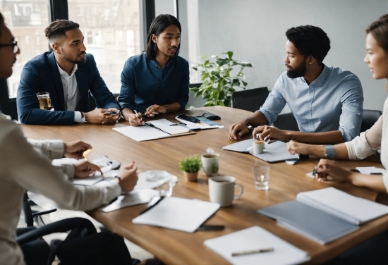 Table, Human, Plant, Organism, Desk, Conference Room Table