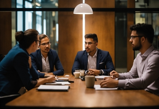 Table, Furniture, Conference Room Table, Chair, Suit, Whitecollar Worker