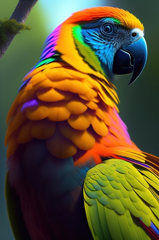 Ai Services, Macaw, Bird, Parrot, Toucan, Tropical