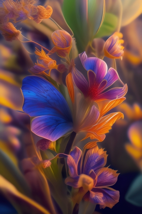 Ai Image Upscale, Crocus, Bulbous Plant, Vascular Plant, Plant, Petal