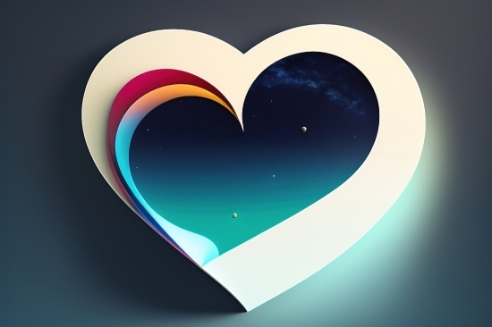 Ai Pic Generator Free, Symbol, Heart, Design, Graphic, Moon