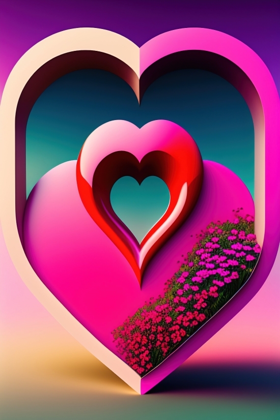 Ai Pictures Free, Heart, Symbol, Design, Love, Graphic