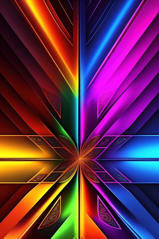 Free Ai Upscale, Laser, Light, Art, Wallpaper, Design