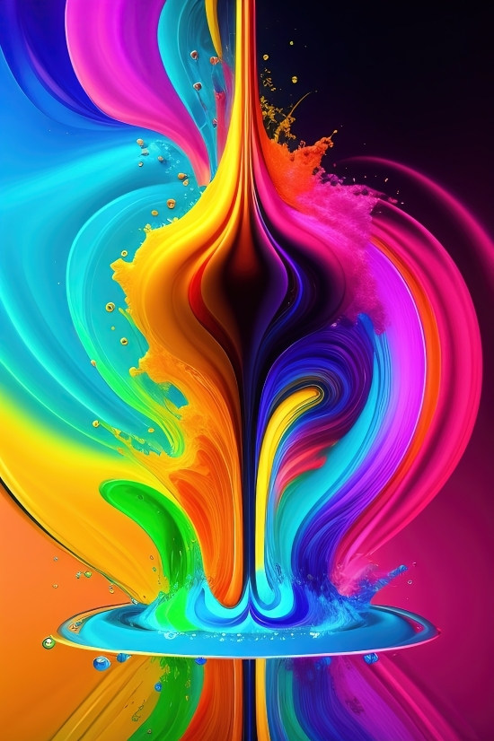 Ai Free Art, Blaze, Plasma, Wallpaper, Design, Graphic