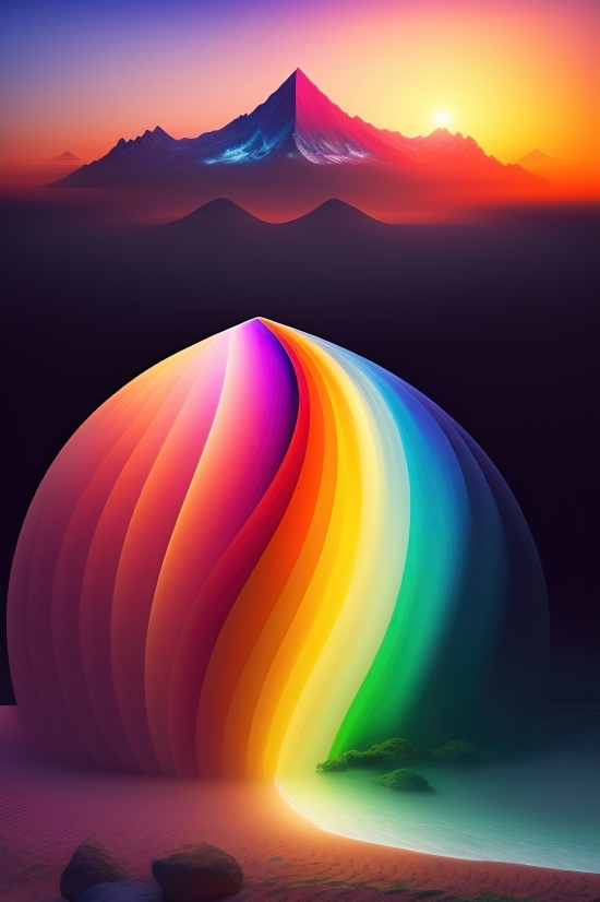 Ai Scale Image, Design, Wallpaper, Art, Shape, Fantasy