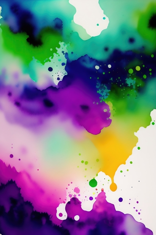 Free Text To Ai Art Generator, Watercolor, Confetti, Paper, Splash, Pattern