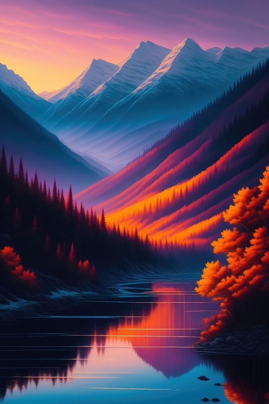 Stuart Russell, Canyon, Ravine, Valley, Light, Digital