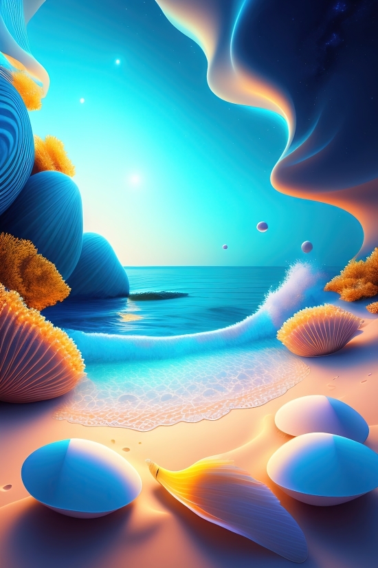 Ai Art Twitter, Sea, Wave, Design, Art, Body Of Water