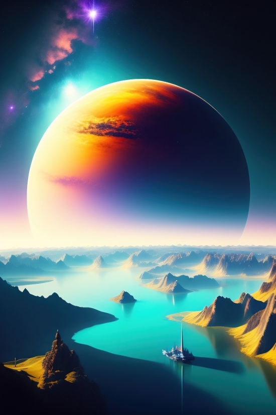 Lewd Ai Generated Art, Moon, Design, Planet, Globe, Light