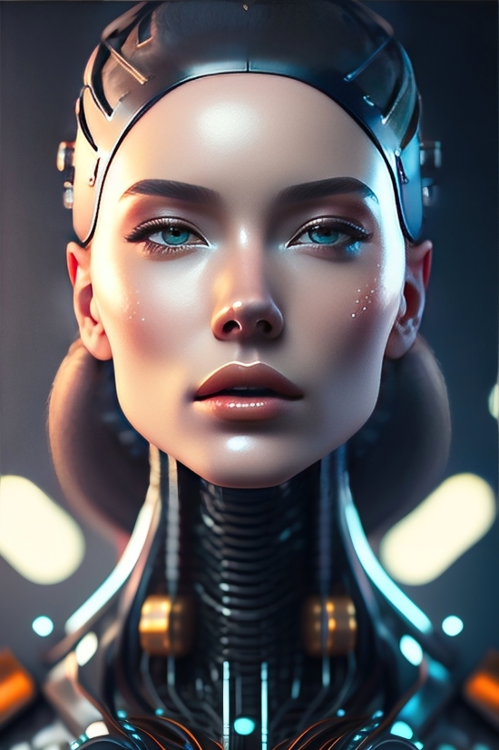 Openai Graphic, Face, Make, Portrait, Model, Fashion