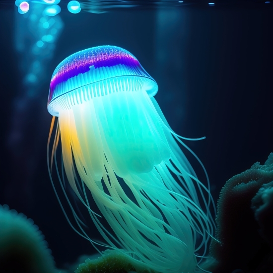 Wall E Image Generator, Jellyfish, Invertebrate, Digital, Animal, Design