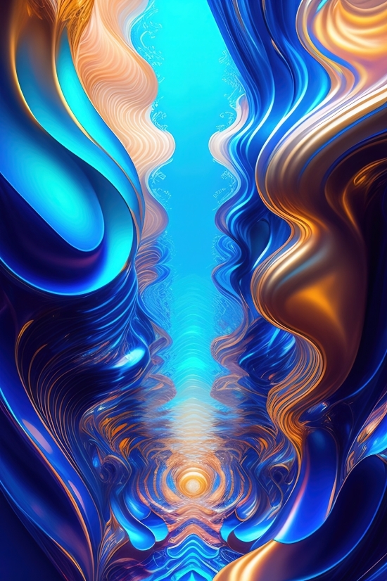 Ai Illustrator, Fractal, Graphic, Art, Design, Plasma