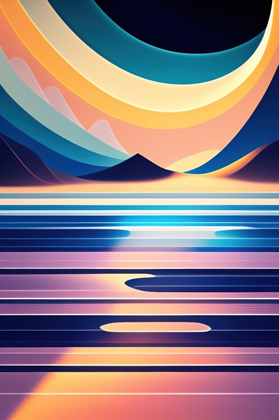 Ai Illustration, Design, Wallpaper, Art, Pattern, Light