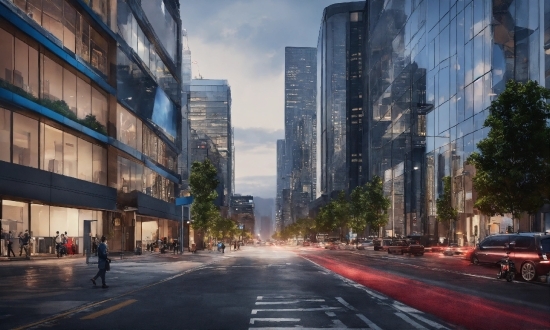 Building, Cloud, Daytime, Skyscraper, Sky, Road Surface