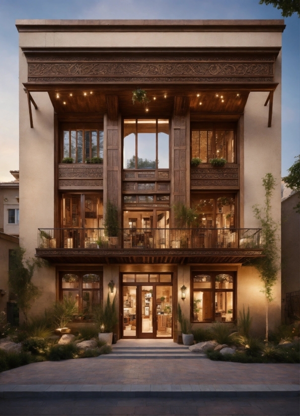 Plant, Property, Sky, Window, Building, Door