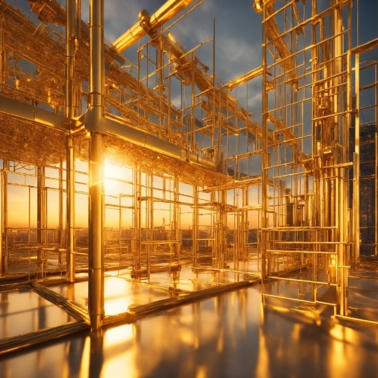 Water, Amber, Wood, Line, Electricity, Sky