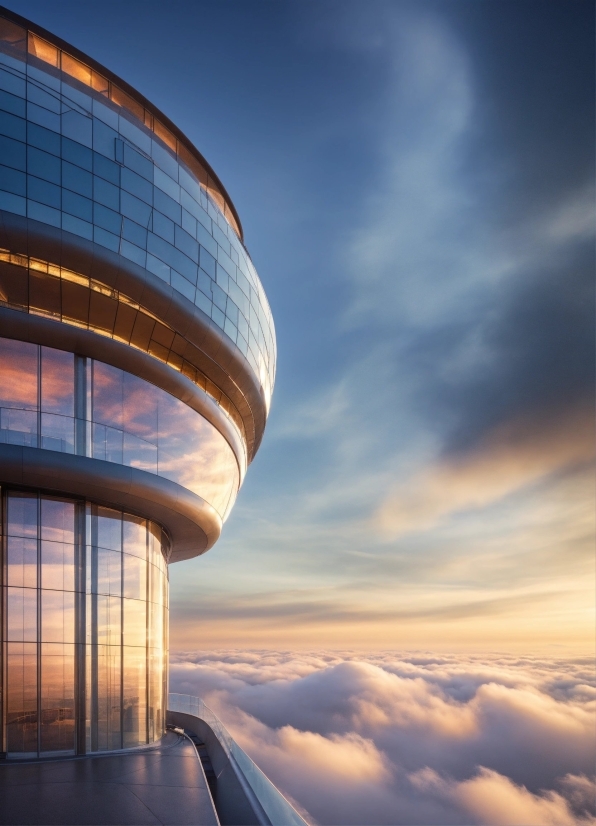 Cloud, Sky, Atmosphere, Building, Window, Skyscraper