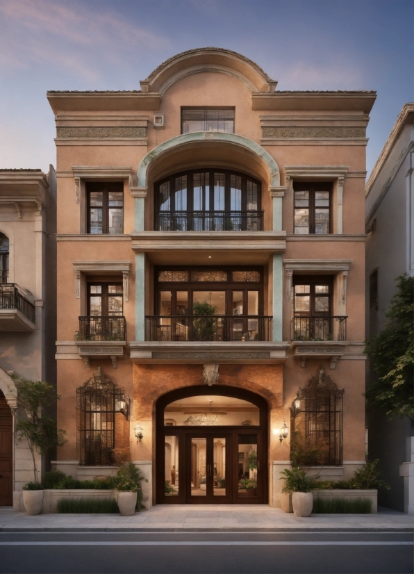 Plant, Building, Property, Sky, Window, Door