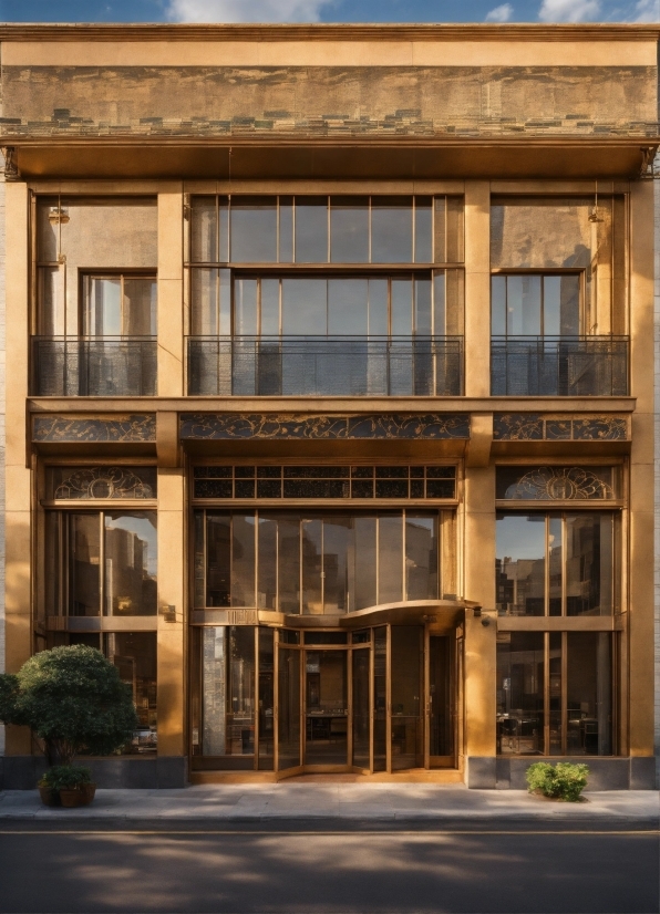 Plant, Sky, Building, Wood, Window, Condominium