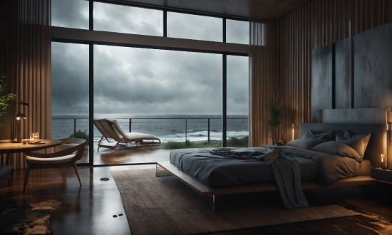 Furniture, Property, Building, Cloud, Sky, Comfort