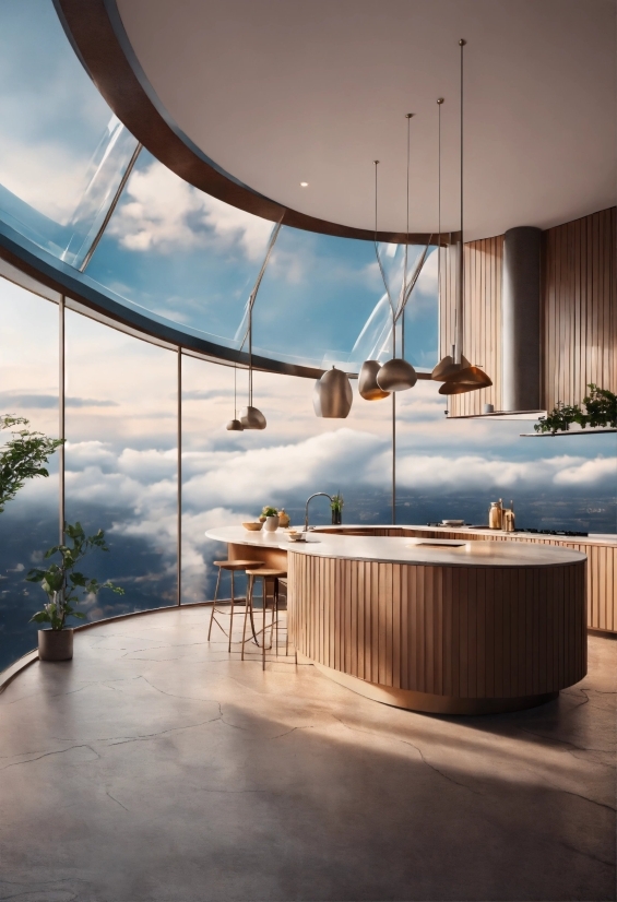 Table, Property, Building, Cloud, Plant, Interior Design