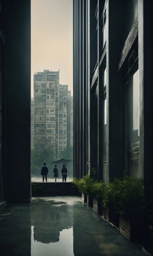 Architecture, Column, Building, City, Skyscraper, Buildings